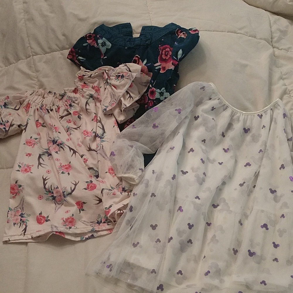 Set of 3 Dresses, Size 3T